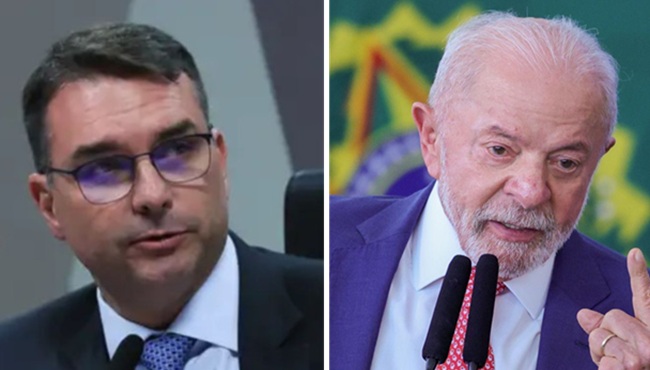 Pesquisa datafolha aponta empate tecnico entre flavio bolsonaro e lula