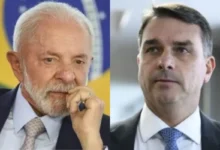 Pesquisa datafolha aponta empate técnico entre flávio e lula com cinquenta por cento dos votos válidos