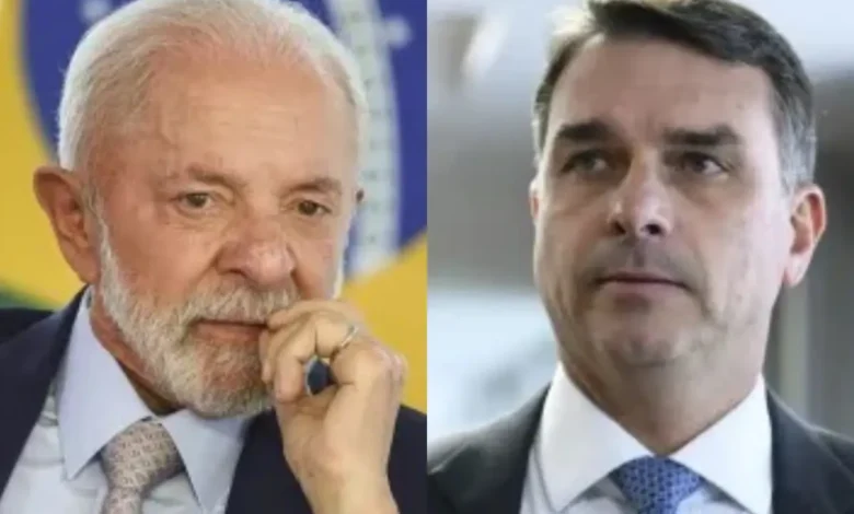 Pesquisa datafolha aponta empate técnico entre flávio e lula com cinquenta por cento dos votos válidos