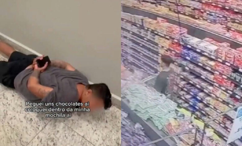 Polícia prende homem que tentou furtar quase R$ 2 mil em chocolates em supermercado de Goiânia