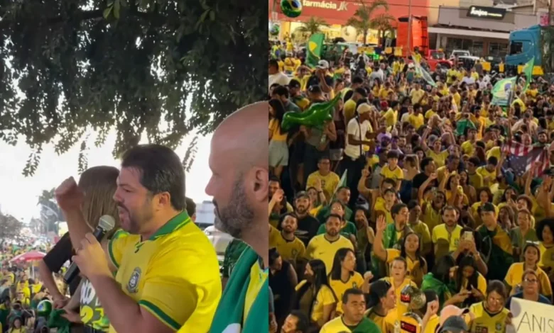 Prefeito Márcio Corrêa pede voto em Anápolis para eleger Flávio Bolsonaro no segundo turno