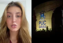 Protesto na PUC Goiás e vídeo de estudante geram intenso debate nas redes sociais