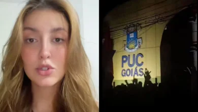 Protesto na PUC Goiás e vídeo de estudante geram intenso debate nas redes sociais