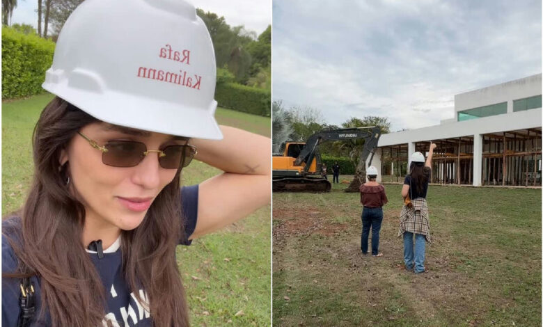 Rafa Kalimann inicia demolição de chácara em Goiânia por motivos de segurança