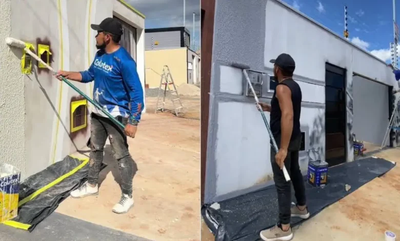 Reforma de fim de ano revela que mão de obra de pintura supera valor dos materiais