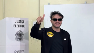 Renan Santos vota em São Paulo e marca estreia do partido Missão nas eleições presidenciais