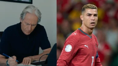 Tensão na seleção de Portugal coloca Jorge Jesus e Cristiano Ronaldo em foco