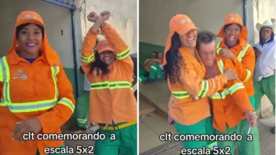 Trabalhadores comemoram em vídeo o fim da escala 6x1 e repercutem
