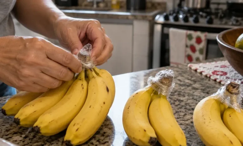 Truque de feirante ensina como evitar que bananas escureçam rápido