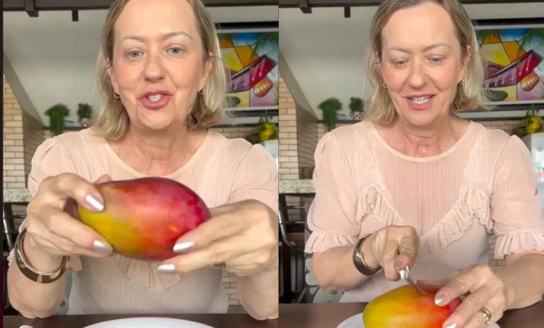 Truque simples ensina a comer manga sem fazer sujeira nas mãos