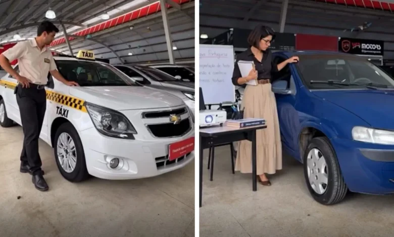Vendedor viraliza na internet ao associar perfis inusitados aos motoristas de cada modelo de carro