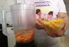 Vitamina cremosa sem separar água e polpa exige ordem certa no liquidificador