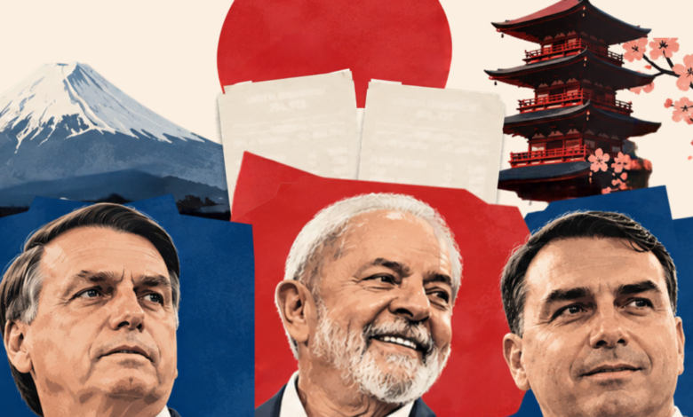 Votação no Japão mostra Flávio Bolsonaro abaixo do desempenho do pai em 2022
