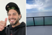 Zé Felipe impressiona seguidores ao exibir mansão com elevador para carro em Miami